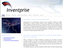 Tablet Screenshot of inventprise.com